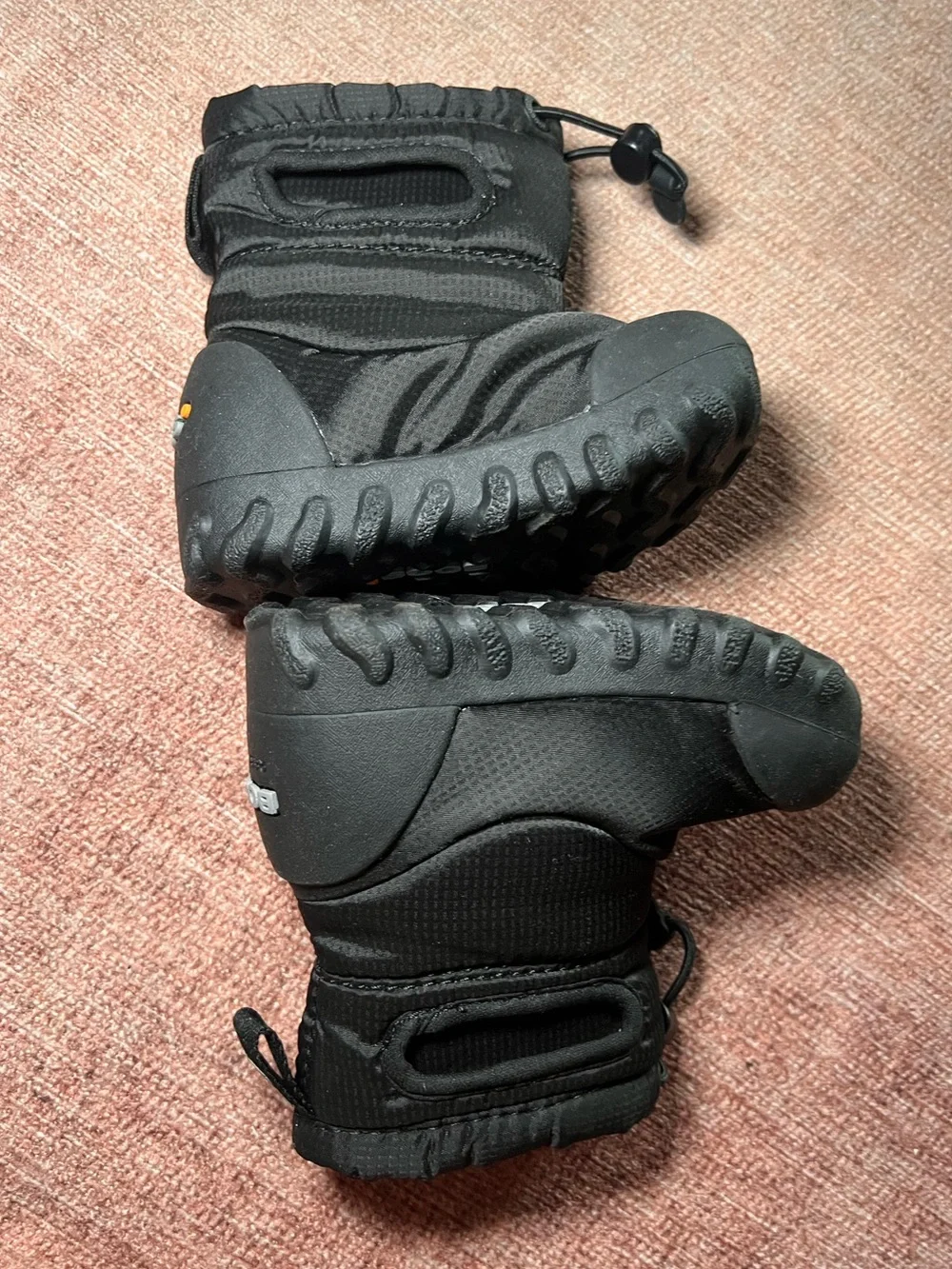 Bogs Kids Toddler Size 5 Black Insulated Waterproof Boots Winter Rain Snow